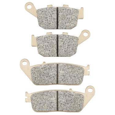 Imagem de Pastilhas de freio dianteiras e traseiras sinterizadas para Honda CB300F CB500F CB500FA CB500X CB500XA CBR250R CBR300R CBR500R/RA CTX700 NC700 NC750 CMX300 CMX300A CMX500 CMX500 CMX550 00A