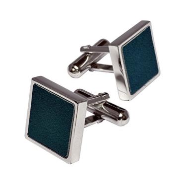 Imagem de [TAVARAT] Abotoaduras masculinas para homens prendedor de gravata genuíno Learher Tps-063, free, latão, Sem Pedra Preciosa