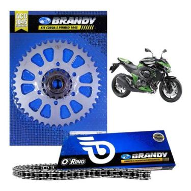 Imagem de Kit Relação Completo Brandy Para Moto Kawasaki Z800 13 Até 16 -Corrent
