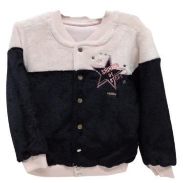 Imagem de Jaqueta Casaco Duplo Forro Pelo Menina Inverno Paraiso 14841