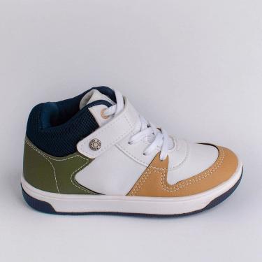 Imagem de TENIS KIDY ASTRAL BRANCO/MARINHO/VERDE Kidy