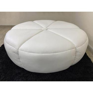 Imagem de Puff Decorativo Tangerina 1,60x0,45 Branco Alpoim