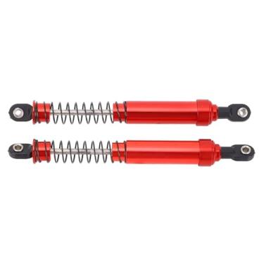 Imagem de Cosiki Damper de 100 Mm 4pcs, Peças de Atualização Compatíveis Com Carros SCX10 1/10 RC, Material de Liga de Alumínio Premium Construído, para Atualizações Gen7 Gen8 (Vermelho)