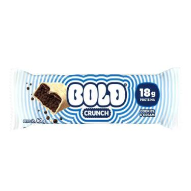 Imagem de Barra de Proteína Bold Crunch Sabor Cookies & Cream 60g