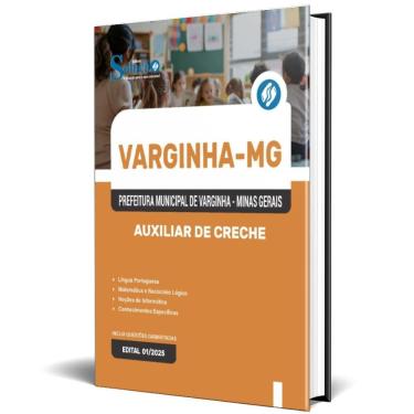 Imagem de Apostila Prefeitura De Varginha Mg 2025 Auxiliar De Creche