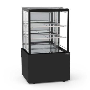 Imagem de Vitrine Refrigerada 75 Cm 2 Prateleiras Titanium Premium Preto VTPRR750 2p 220V - Refrimate