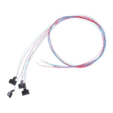 Imagem de MotiveTech 4 Peças de Luminárias de Coluna em Miniatura, Modelo de Iluminação Externa de Simulação, Poste de Luz para Cenas DIY, Luz Branca Quente, Tamanho real