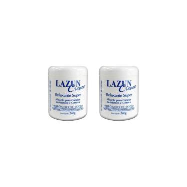 Imagem de Alisante Lazun 240G Azul-Super-Kit C/2Un