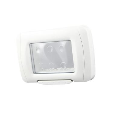 Imagem de Ioensy Tampa de saída de interruptor, placa estanque, resistente ao calor, peça de reparo resistente, capa protetora de caixa à prova d'água italiana, 3 Gangue