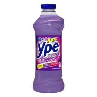 Imagem de Desinfetante Uso Geral Lavanda Ypê Bak Frasco 1l - Ype