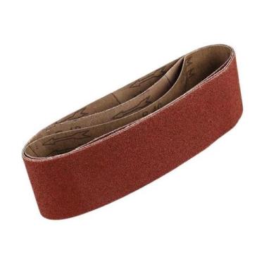 Imagem de Cinta Lixa Uso Geral Madeira e Ferro 75x457mm Grão 120 - Parafutrecos