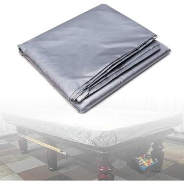 Imagem de Capa De Mesa De Bilhar Espessada, Capa De Mesa De Bilhar Com Tampa Rígida, Capa De Mesa De Sinuca à Prova D'água De Pvc à Prova De Poeira E Proteção Solar, Para Mesa De Sinuc, 7ft