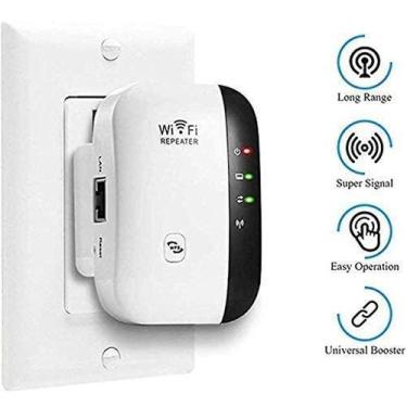 Imagem de 300mbps Wifi Repeater Wireless-n 802.11 AP-Router Extender Signal Boos