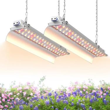 Imagem de LED Grow Lights SpeePlant 42 cm Full Spectrum 36 W, pacote com 2