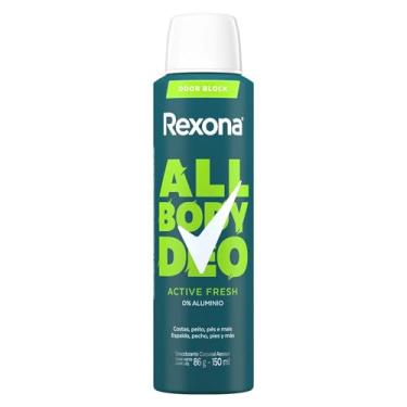 Imagem de Rexona All Body, Desodorante Corporal Aerossol, Para o Corpo Todo, Active 150ml