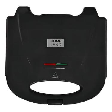 Imagem de Sanduicheira Elétrica Antiaderente Homeland Cor Preto