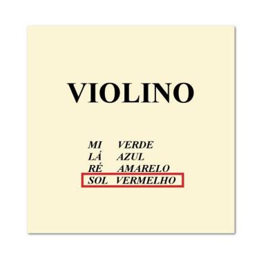 Imagem de Corda Avulsa M Calixto Violino 4/4 Sol Mauro Calixto
