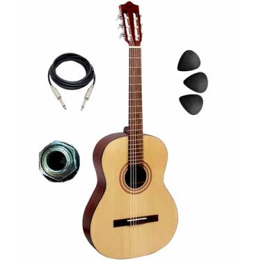 Imagem de Violão Giannini Eletroacústico Trovador Nylon Ntr1 Ns