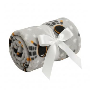 Imagem de Manta para Bebê Microfibra Premium 80x110cm Antialérgica Estampada Colorida Macia e Confortável (Astronauto)