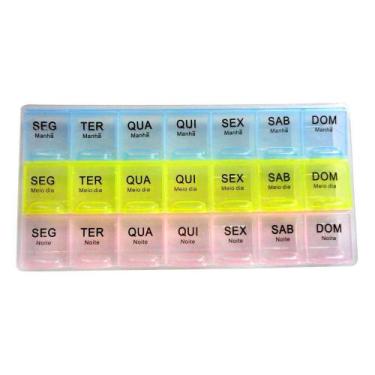 Imagem de Porta Comprimidos Triplo Domni