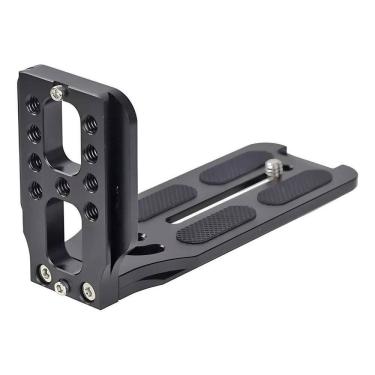 Imagem de 10X Plate Tripé Gimbal Câmera Na Vertical L Suporte Alumínio