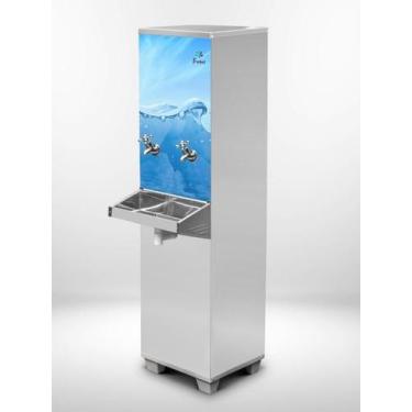 Imagem de Resfriador de Água Frisbel 25 Litros de Coluna Inox adesivado 1TG - 1T
