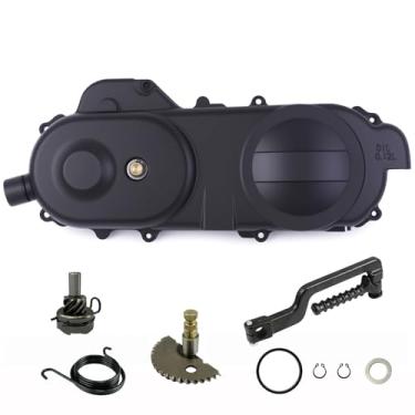 Imagem de Minho Capa curta de 50cc para transmissão Kick Start Drive Cover Conjunto do cárter com engrenagens internas e alavanca de partida para GY6 139QMB Ciclomotores de scooter chineses para TaoTao Roketa