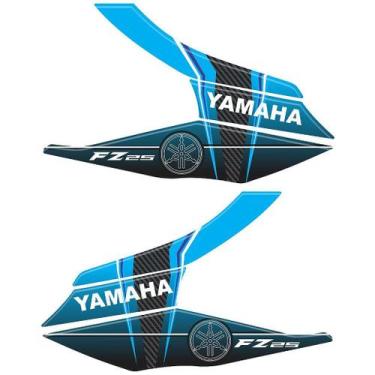 Imagem de Adesivo Protetor Tank Pad Resinado Compatível com Carenagem e Farol pa