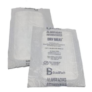 Imagem de Kit Absorvente Alimento Bandeja Acougue 65gr 250 un - BrasilPack
