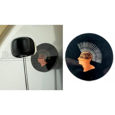 Imagem de Pad de Bumbo Liverpool PBS Pad Kick em Poliéster para Pedal Simples