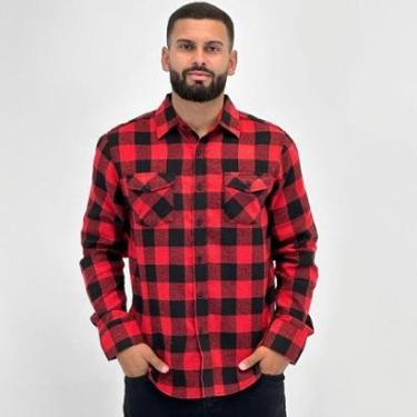 Imagem de Camisa Sea Surf Manga Longa Xadrez Flanela Masculina-Masculino