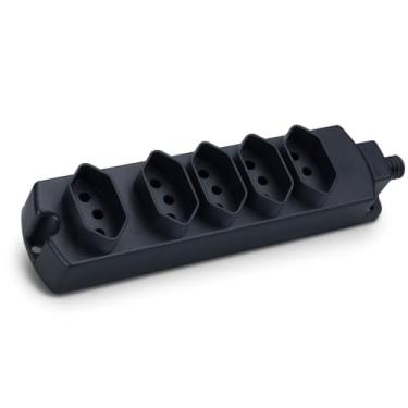 Imagem de Régua de Tomadas com 5 Saidas 2 Polos+T de 20A 250V para Energia Segura e Estavel (1)