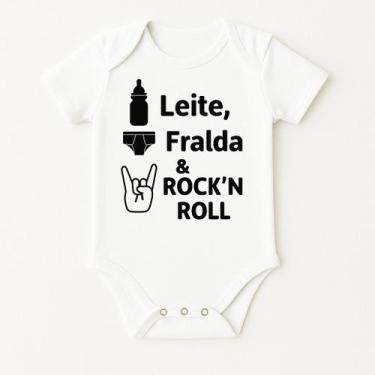 Imagem de Body Personalizado Bebê Rock'N'Roll - Baby da Moda