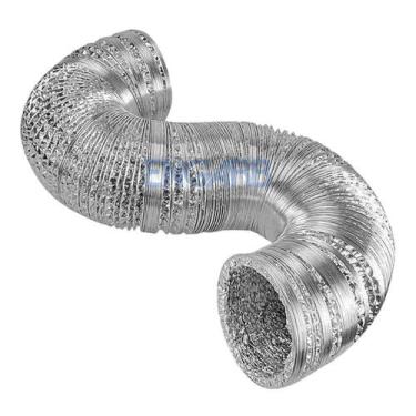 Imagem de Duto Alumínio 12" x 5 metros Ar Industrial Exaustão Pro - Engarb