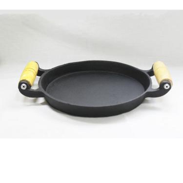 Imagem de Frigideira Chapa De Ferro Fundido Petisco Duas Alças 20Cm