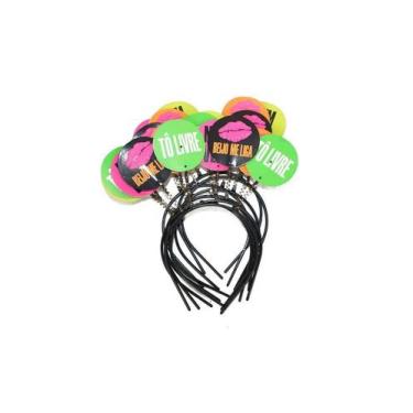 Imagem de Tiara Personalizada com Frases Diversas - Original Festas - no-brand