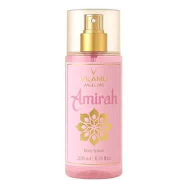 Imagem de Body Splash Feminino 200ml Amirah - Fragrância Com Maçã, Pera E Flores