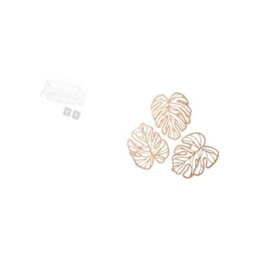 Imagem de Fenteer Enfeite de Parede de Madeira Inspirado em Folhas de Palmeira Tropical, Decoração Criativa de Selva para Quarto, Banheiro, Fundo de TV, Design