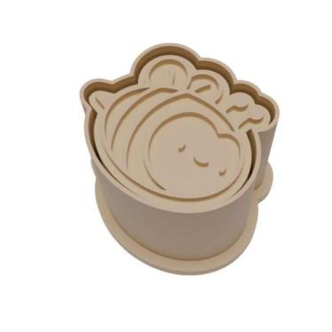 Imagem de Ejetor Modelador Para Doces ABELHA Brigadeiros Docinhos Massa Biscuit 