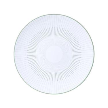 Imagem de Prato Raso Tramontina Lineare 25cm Em Porcelana Decorada