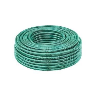 Imagem de Mangueira Jardim Trançada 50m 1-2 Verde Acqua - Dtools