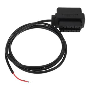 Imagem de eMagTech Cabo Pigtaiil OBD2 16 pinos macho/fêmea passagem para extremidade aberta para barcos, motocicletas, caminhões RVS
