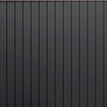 Imagem de Kit 10 Peças Painel Ripado Metálico 14m X 300cm Ribbon Preto absoluto