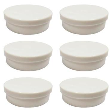 Imagem de Latinha Plástica Para Lembrancinhas 25 Unidades Branca - Russo Art 