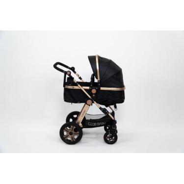 Imagem de Carrinho de bebê Golden Club Baby Preto