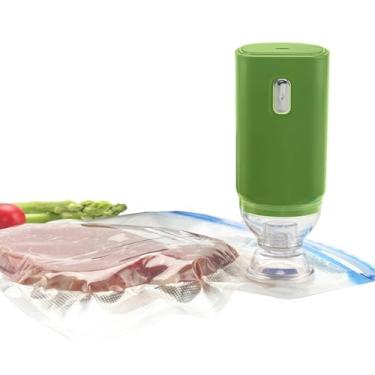 Imagem de Flekzo Vacuum sealer machine for food - Fast-Compact, Multi-Functional, Continuous Vacuuming, with External Vacuum System - For Meal Prep, Sous vide, Food freezer, Meat, Bulk Storage, Sliver009