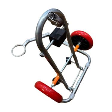 Imagem de MotiveTech Macaco para carrinho de banheiro para trabalhadores de reforma, encanadores, ferramenta de instalação de banheiro com rodas para movimentação, reparo