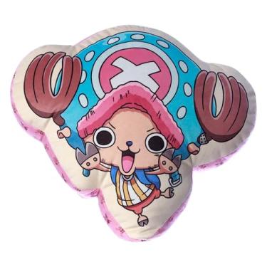 Imagem de Zonacriativa – Almofada Formato Chopper One Piece em Poliéster com Enchimento em Fibra | Toque Macio e Aveludado | Decoração Geek