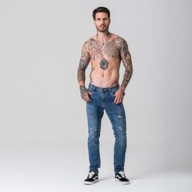 Imagem de Calça Masculina Jeans Super Skinny Rock e Soda Cor:;Tamanho:36;Gênero:Masculino-Masculino