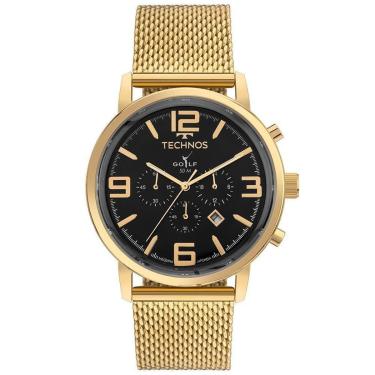 Imagem de Relógio Technos Masculino Golf Dourado - OS20IQV/1P-Masculino